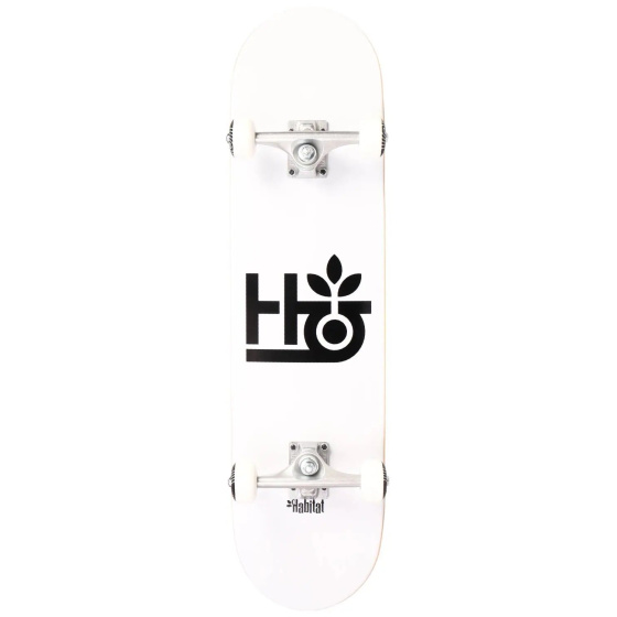 Habitat Pod Skateboard Komplett (8"|Weiß)