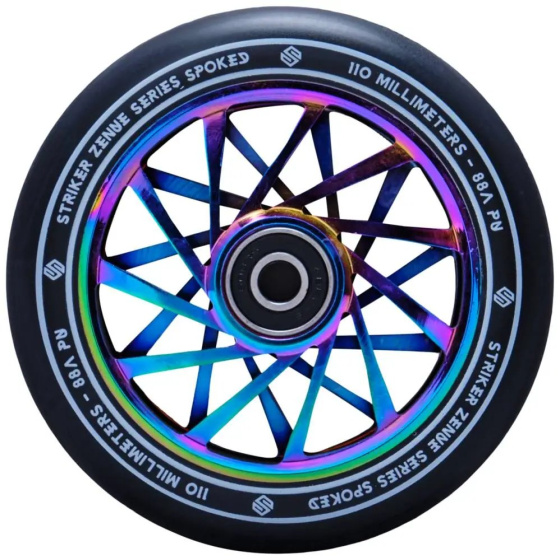 Striker Zenue Series Black 110mm Rainbow Rad