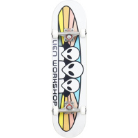 Alien Workshop Spectrum Skateboard (7.75"|Weiß/Rot/Gelb)