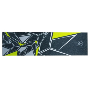 Stumpfes geometrisches gelbes Griptape