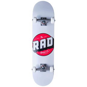 RAD Logo Progressive Complete Skateboard (8"|Weiß)