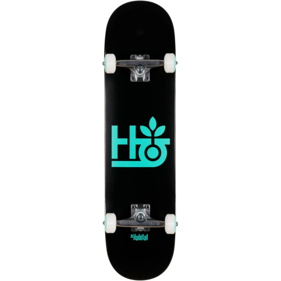 Habitat Pod Skateboard Komplett (7.25"|Schwarz)