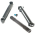 Family Tubular 3-teilige 48-Spline BMX-Kurbeln (170mm | Schwarz)