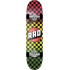RAD Checkers Skateboard Komplett (7.5"|Rasta Fade)