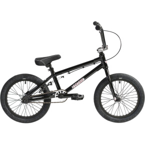 Colony Horizon 16" 2021 Freestyle BMX Fahrrad (15.9" | Glanzschwarz/Poliert)