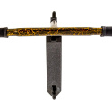 Stunt-Scooter Crisp Blaster Schwarz/Gold Cracking