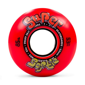 Enuff Super Softie Wheels - Rot - 53mm Enuff Super Softie Wheels - Rot - 53mm