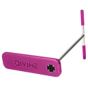 Trampolin-Scooter Divine 560 mm Lila/Silber