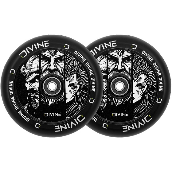 Verpackung 1+1 Räder Divine 120 mm Hollowcore 2 Stück