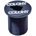 Colony BMX Gabel Top Cap Schraube (Schwarz|M24)