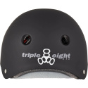 Helm Triple Eight Certified Sweatsaver XL-XXL Black Rubber
