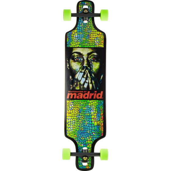 Longboard Madrid Deception 39" schwarz