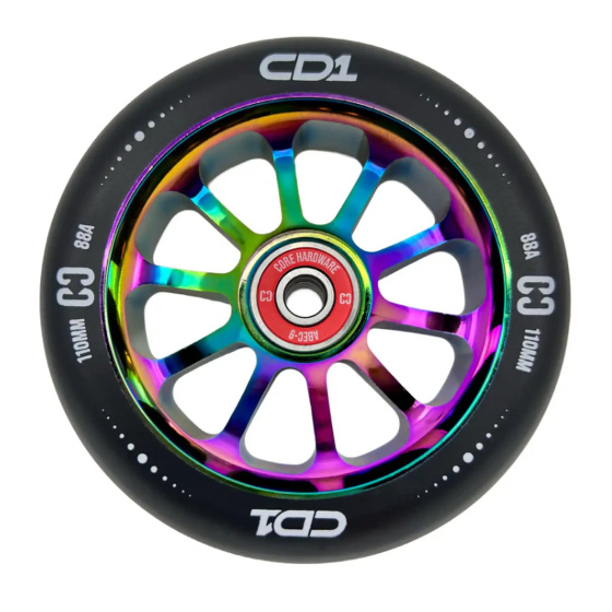 CORE CD1 Rad 110mm Schwarz/Neochrom