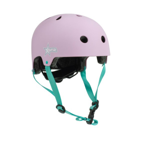SFR Verstellbarer Kinderhelm - Pink / Grün - XXXS/XS 46-52cm