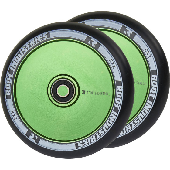 Root Industries Air Rollen 120mm grün 2 Stück