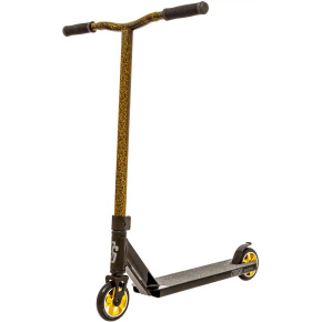 Stunt-Scooter Crisp Blaster Schwarz/Gold Cracking