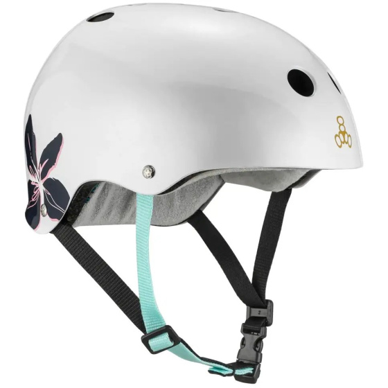 Helm Triple Eight Certified Sweatsaver L-XL Floral