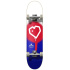 Blueprint Spray Heart V2 Skateboard Komplett (7.75"|Rot/Blau)
