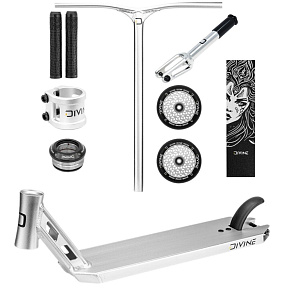 Freestyle Scooter Custom Divine Park ALU Silber