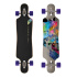Longboard Street Surfing FREERIDE 39” CURVE Wolf - Künstlerreihe