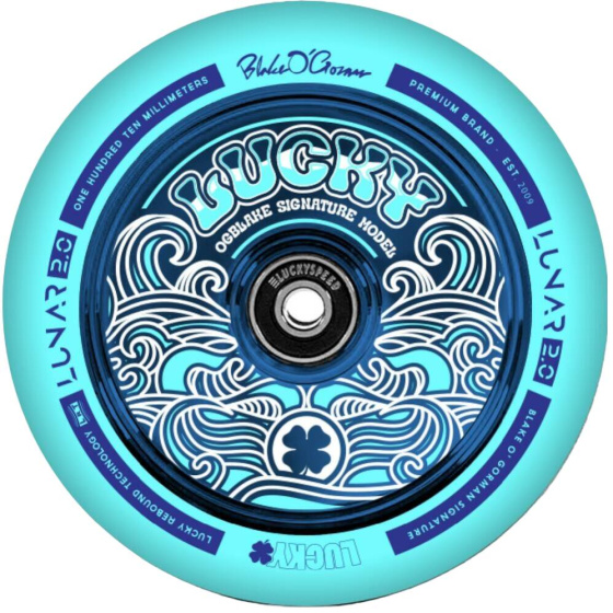 Lucky OG Blake Rolle 110mm Türkis