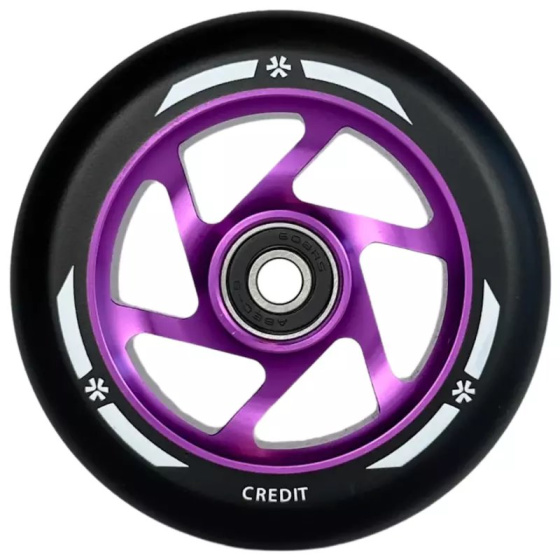 Union Credit V2 Rolle 100 mm Lila/Schwarz