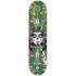 Hydroponischer mexikanischer Schädel 2.0 Skateboard Deck (8"|Grüne Catrina)