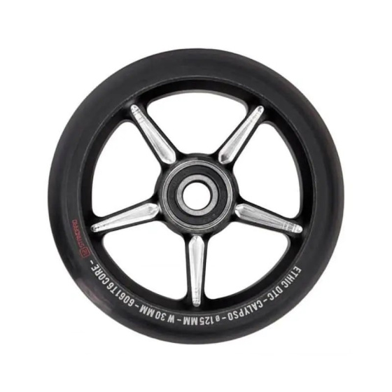 Ethic Calypso Rolle 125mm Schwarz