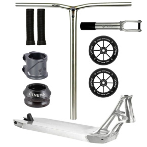 Stunt-Scooter Custom Divine X Ethic Pandemonium V2 500 mm silber