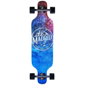 Madrid Top-Mount Komplett-Longboard (36.5"|Galaxy)