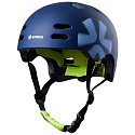 Union Repeat Helm Matt Blau S Verstellbar