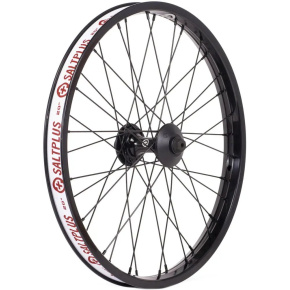 Salt Plus Summit 18" BMX Vorderrad (Schwarz) Salt Plus Summit 18" BMX Vorderrad (Schwarz)