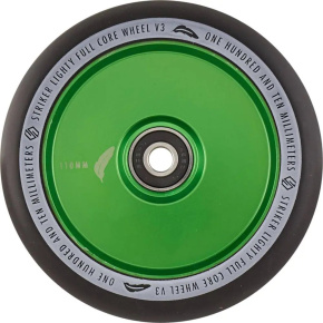 Striker Lighty Full Core V3 Schwarz Rad Für Roller (110mm|Grün)