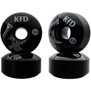 KFD Team Rollen für Skateboard 4-Set (53mm|Bandana)