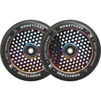 Root Industries Honeycore Rollen schwarz 120mm 2 Stück Neochrome