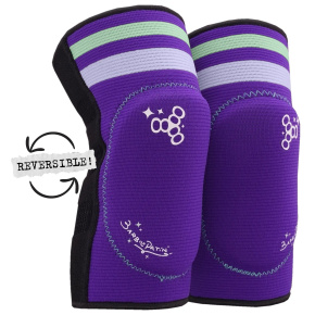 Triple Eight Barbie Patin Reversible Soft Chrániče Loktů (M|Fialová) Triple Eight Barbie Patin Reversible Soft Chrániče Loktů (M|Fialová)