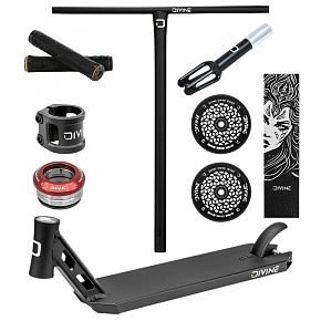 Freestyle-Scooter Custom Divine CrMo schwarz