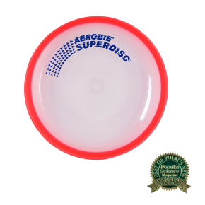 Fliegende Untertasse Aerobie SUPERDISC rot