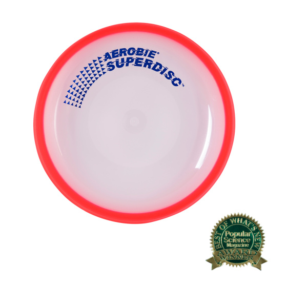 Fliegende Untertasse Aerobie SUPERDISC rot