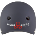 Helm Triple Eight Brainsaver XS-S grau