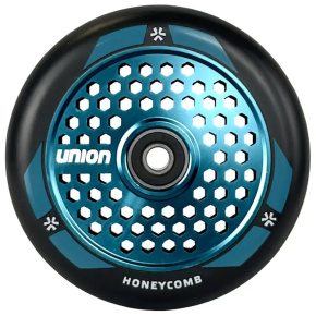 Union Honeycomb Rolle 110mm Schwarz/Polished Teal