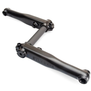 Stolen Mob V4 3-Teilig 8-Spline BMX Kurbel (165mm|Schwarz)