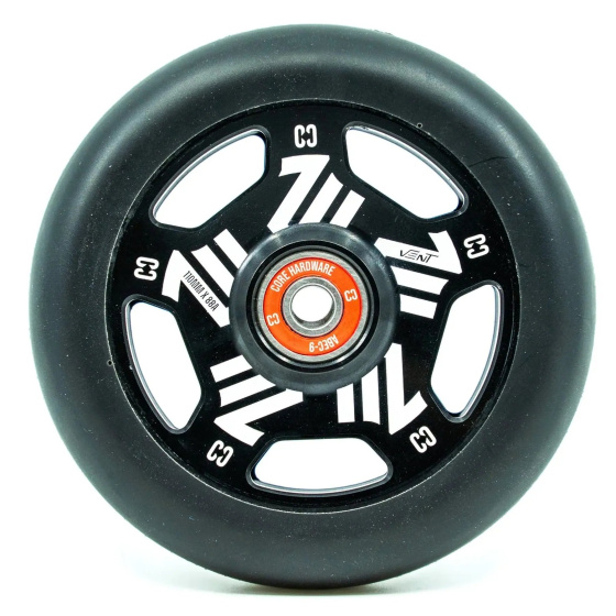 CORE Vent Hollow Rolle 110mm Schwarz
