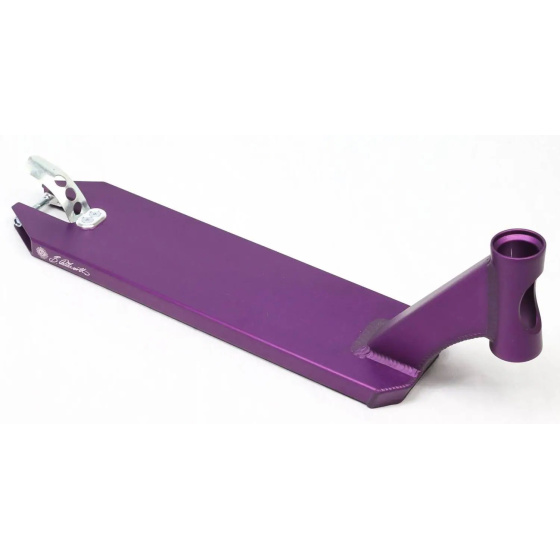 Apex 5" Peg Cut Bianca Dilworth Deck Für Freestyle Scooter (Lila)