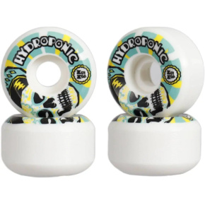 Hydroponischer mexikanischer Schädel 2.0 Skateboard-Rollen 4er-Set (53mm|Weiß/Grün)