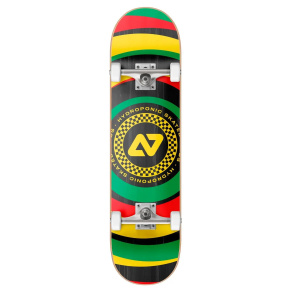 Skateboard Hydroponic Circular 8.125" Rastafari