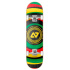 Skateboard Hydroponic Circular 8.125" Rastafari
