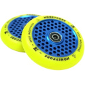 Root Limited Honeycore Rollen 110mm 2 Stück Blau/Gelb