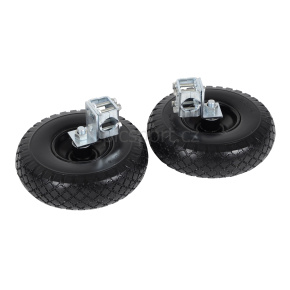 Zusatzräder für elektrische Schubkarre