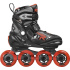 Roces Moody TIF Inlineskates Kinder (Schwarz/Sport Rot|36-40)